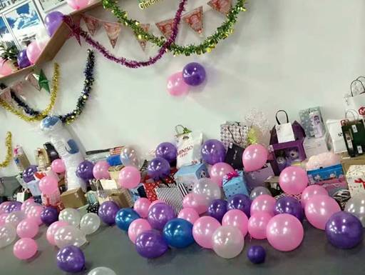 我司浦发项目举行圣诞活动