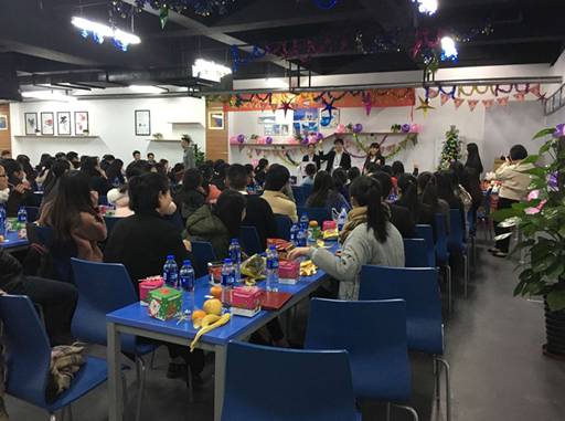 我司浦发项目举行圣诞活动