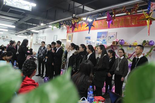 我司浦发项目举行圣诞活动