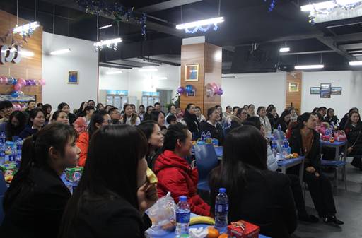 我司浦发项目举行圣诞活动